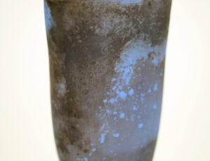 Mary English 'Vessel ('Storm Clouds Clearing' series)' Smoke fired ceramic, SOLD