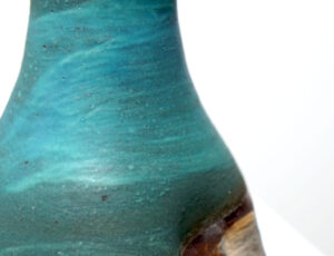 Lloyd Peters 'Conical Vase' Ceramic: Copper, Tenmoku, Shino £210