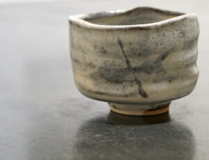 Lloyd Peters 'Teabowl' Ceramic: Cobalt, Chrome, Tenmoku £160