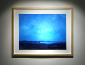 Tom Leaper 'Clearing Skies Over the Bay' Oil on canvas, 101 x 129cm (incl. frame), £2,750