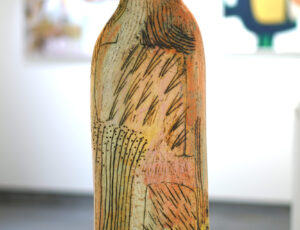 Laurel Keeley ‘Turn left at the Trees’ Stoneware, h.59 x w.20cm, £1,100