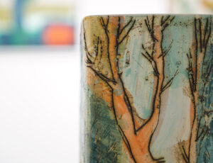 Laurel Keeley ‘Trees’ Stoneware, h.40 x w.16cm, £850