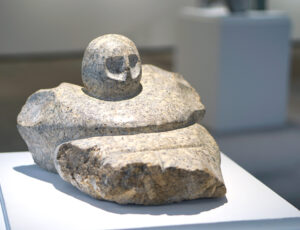 Aidan Hicks 'Figure 2023 no. 3', Land's End Granite, 27 x 38 x 42cm, £2,100