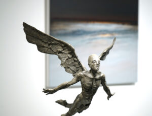 Philip Wakeham 'Leap', bronze, 46 x 27 x 26cm, £3,300