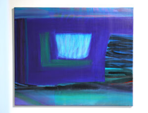 Carol Hosking-Smith 'Deep Blue', acrylic, 61 x 50cm, £750