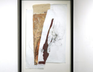Rob LeGrice 'Roadkill 1' Graphite, charcoal & paint, 77 x 54cm, £400