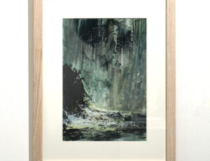 Carolyn Wixon 'Coast Series - Wild Water' Acrylic, 41.5 x 33cm, £320