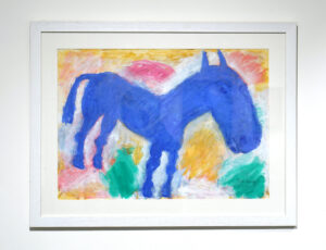 William Honey 'Pony' Acrylic on paper, 56.5 x 73.5cm, £700