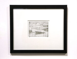 Jason Lilley 'Leswidden Clay Pit to Longships', etching (5/25), £185