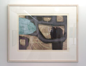 Rachael Kantaris 'Touchstone Quartz', etching and carborundum, £720 framed or £640 unframed