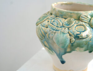 Mary Kaun English 'BTT3 Between the Tides - vessel', glazed stoneware ceramic, £145