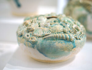 Mary Kaun English 'BTT1 Between the Tides - vessel', glazed stoneware ceramic, £130