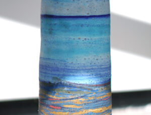 Colin Caffell '1.6.23 Blue Horizon Beach', stoneware, £500