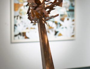Tom Leaper 'Kelynack Thorn', bronze, jesmonite base, 84 x 50 x 30cm, £4,500