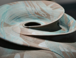 Alan DiMambro 'Helix Form Two', ceramic, £680