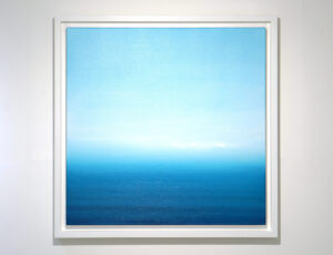 Martyn Perryman 'Summer Calm, The Bay, St Ives 2023', Oil on Canvas, 90 x 90cm, £1,800