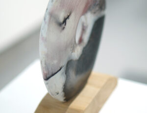 Mary Kaun English ‘Phase’, Pit-fired Stoneware Ceramic, 26 x 24cm, £295