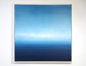 Martyn Perryman 'Atlantic Breeze, The Bay, St Ives 2023', Oil on Canvas, 105 x 105cm, £1,950
