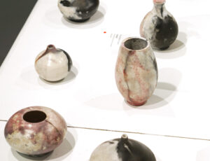 Mary Kaun English ‘Vessels', Pit-fired Stoneware Ceramic, Various sizes, £90