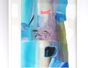 Carol Hosking Smith 'Collage', acrylic on paper, 41.5 x 21.5 cm , £250