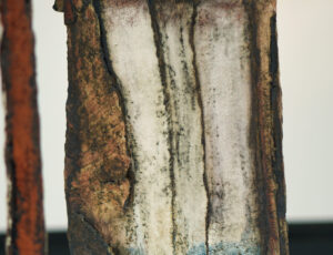 Paula Downing 'Fissure Series', ceramic, £795, 60 x 30 x 6cm 