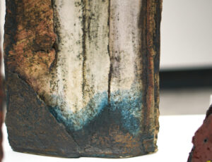 Paula Downing 'Fissure Series' (detail), ceramic, £795, 60 x 30 x 6cm