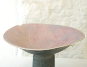 Christine Feiler 'Pedestal Bowl', stoneware, £290, 18 x 28 x 28cm