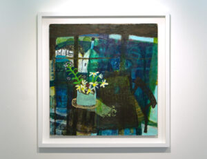 Tamsyn Williams 'The Blue Cup', mixed media, £1,100, 74 x 72cm
