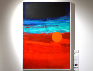 Sean Hewitt 'Always the Sun', Acrylic on canvas, 103 x 73cm, £1,800