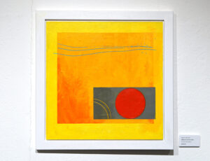 Sean Hewitt 'Salute to the Sun', Acrylic on board, 46 x 46cm, £695