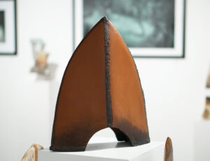 Paula Downing 'Seth (Arrow Head)', ceramic, 41 x 33 x 10cm, £900