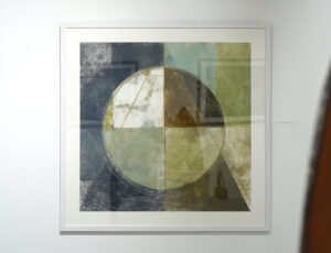 Lynn Simms 'Ambience', monotype, 81.4 x 81.4cm, £900