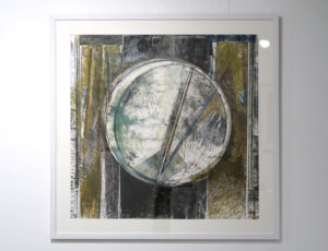Lynn Simms 'Temporal', mixed media print, 81.4 x 81.4cm, £900