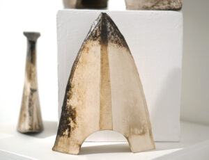 Paula Downing 'Seth (Arrow Head)', ceramic, approx. 26 x 22 x 10cm, £450