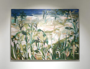 Dana Finch 'Coast at Vila Cha', oil on canvas, 90 x 120cm, £2,950