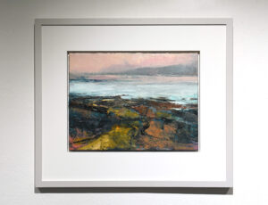 Jill Eisele 'Fading Light, Hayle Estuary', oil on canvas, 61 x 54cm, £1,500