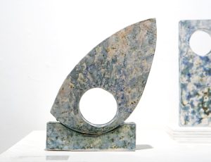 Katharine Barker 'Moorland Series, no. 8', ceramic, 27cm high, £225
