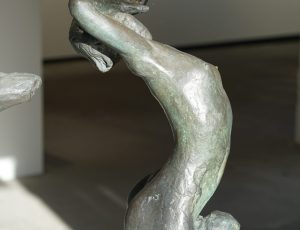 Colin Caffell 'Water Nymph - a response to pollution of our waterways', bronze (2/9), 33 x 20 x 23cm, £6,500