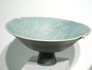 Christine Feiler 'Pedestal Bowl', stoneware, 16 x 30 x 30cm, £290