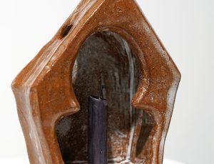 Sacha Lewis 'Asymmetrical Shrine', earthenware, £60