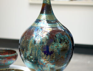 Sutton Taylor 'Large Bottle', lustreware, £2,000