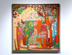 Paul Wadsworth 'Pleasure Garden' Oil, 102 x 102cm, £4,100
