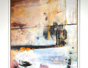 Sue Davis 'Veinal Hint' Mixed media on canvas, 104 x 78cm, £1,400