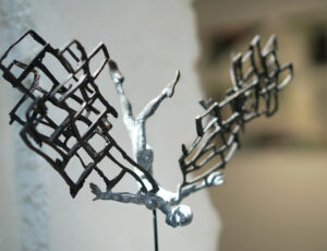 Philip Wakeham 'Still Falling After All These Years', bronze, SOLD
