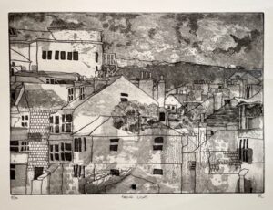 Jason Lilley 'Fading Light', Etching, SOLD