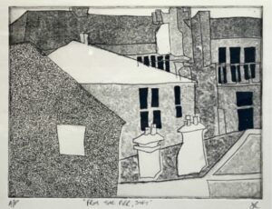 Jason Lilley 'From the pier, soft', Etching, SOLD