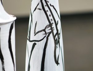 Lydia Corbett (née Sylvette David) ‘3 Flautists’, Earthenware, 45 x 15cm, £420 Lydia Corbett (née Sylvette David) ‘3 Flautists’, Earthenware, 45 x 15cm, £420