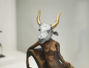 Philip Wakeham 'Pasiphae', Bronze, 57 x 26cm, £2,300
