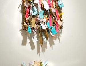 Whisper a Wish – You are invited to leave a wish, a prayer or a quiet thought for yourself, a pet or someone you love. Write on a paper wish or simply tie a ribbon with a silent thought. After the exhibition, these ribbons will be tied to the Cornish Cloutie Tree, where your hopes and intentions drift into the wind. Whisper a Wish – You are invited to leave a wish, a prayer or a quiet thought for yourself, a pet or someone you love. Write on a paper wish or simply tie a ribbon with a silent thought. After the exhibition, these ribbons will be tied to the Cornish Cloutie Tree, where your hopes and intentions drift into the wind.