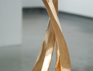 Julie Moselen 'Weaving Magic into Dreams', Bronze, 40 x 40 x 130cm, £7,950 Julie Moselen 'Weaving Magic into Dreams', Bronze, 40 x 40 x 130cm, £7,950